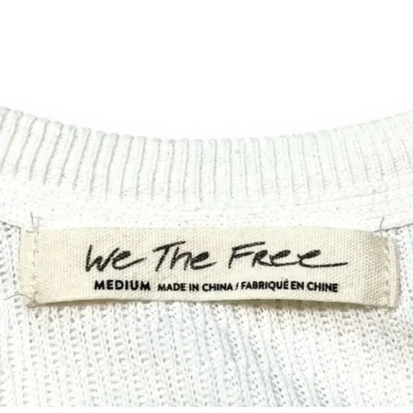 We The Free Rainbow Dreams Striped Balloon Sleeve Thermal Top - Picture 4 of 6